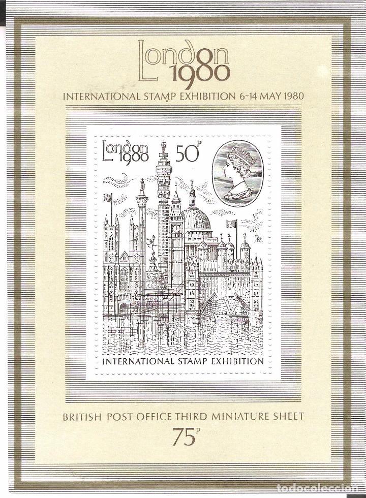 Briefmarken: INGLATERRA,GIBRALTAR,GUERNSEY,LOTE 5 HOJITAS.DIFERENTES A&Ntilde;OS.