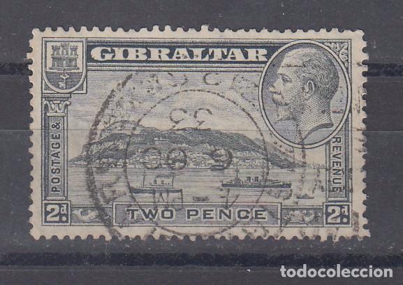Sellos: gibraltar 93a usada, barco - Foto 1