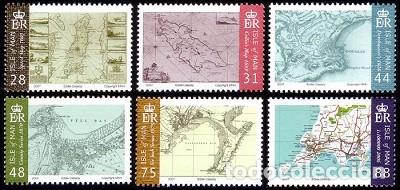 Sellos: [CF5041] Isla de Man 2007, Serie Mapas de Isla de Man (MNH) - Foto 1