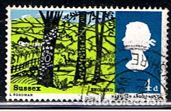 Sellos: GRAN BRETA&Ntilde;A // YVERT 437 // 1966 ... USADO - Foto 1
