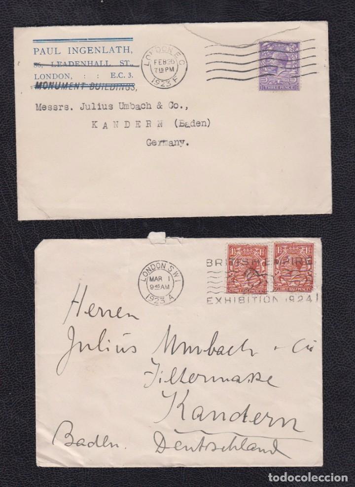 Sellos: 1923.- LONDRES A ALEMANIA - Foto 1
