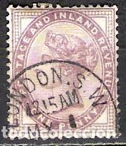 Sellos: GRAN BRETA&Ntilde;A 1881 - USADO - Foto 1