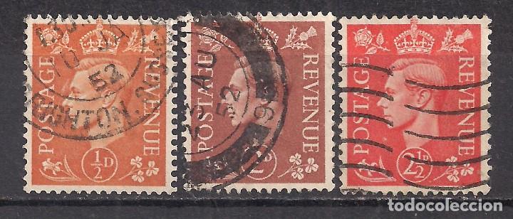 Sellos: GRAN BRETA&Ntilde;A 1950 - USADO - Foto 1