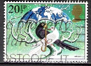 Sellos: GRAN BRETA&Ntilde;A 1983 - USADO - Foto 1