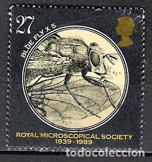 Sellos: GRAN BRETA&Ntilde;A 1989 - USADO - Foto 1
