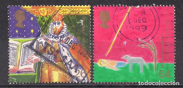 Sellos: GRAN BRETA&Ntilde;A 1999 - USADO - Foto 1