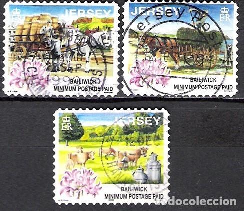 Sellos: GRAN BRETA&Ntilde;A, JERSEY 1998 - USADO - Foto 1