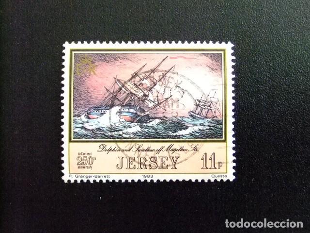 Sellos: JERSEY 1983 Yvert 288 FU - Foto 1