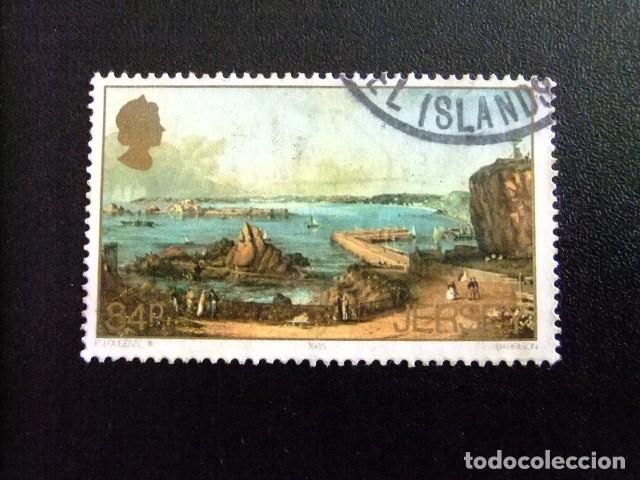 Sellos: JERSEY 1985 Yvert 340 FU - Foto 1
