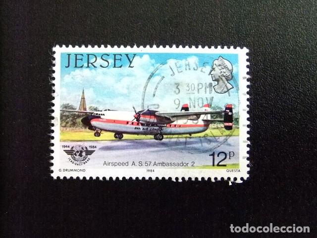 Sellos: JERSEY 1984 Yvert 325 FU - Foto 1