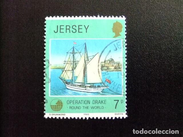 Sellos: JERSEY 1988 Yvert 222 FU - Foto 1