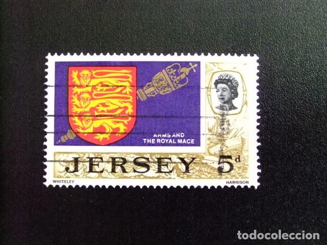 Sellos: JERSEY 1969 Yvert 10 FU - Foto 1