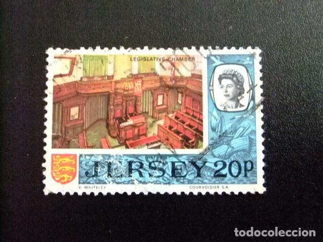 Sellos: JERSEY 1971 Yvert 41 FU - Foto 1