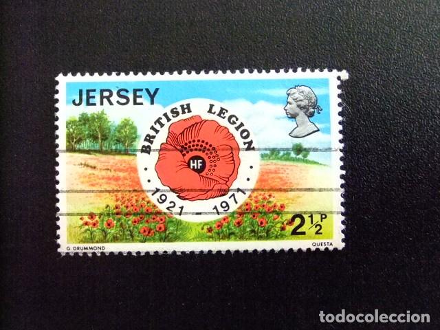 Sellos: 2 JERSEY 1971 Yvert 48 FU - Foto 1