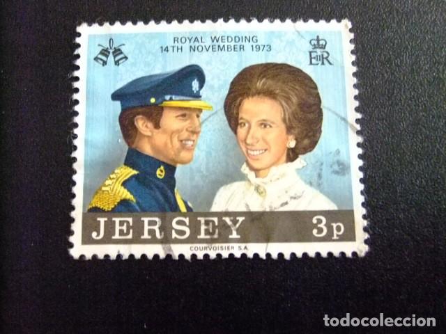 Sellos: JERSEY 1973 Yvert 87 FU - Foto 1