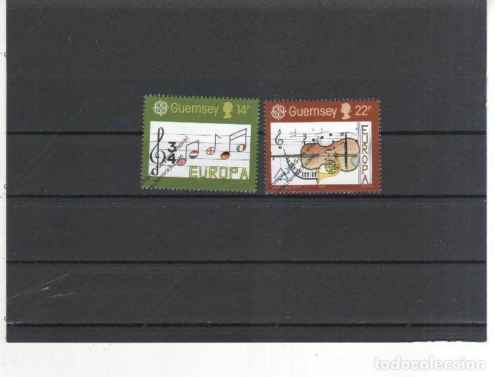 Sellos: GUERNSEY N&ordm; 322 AL 323 (**) - Foto 1