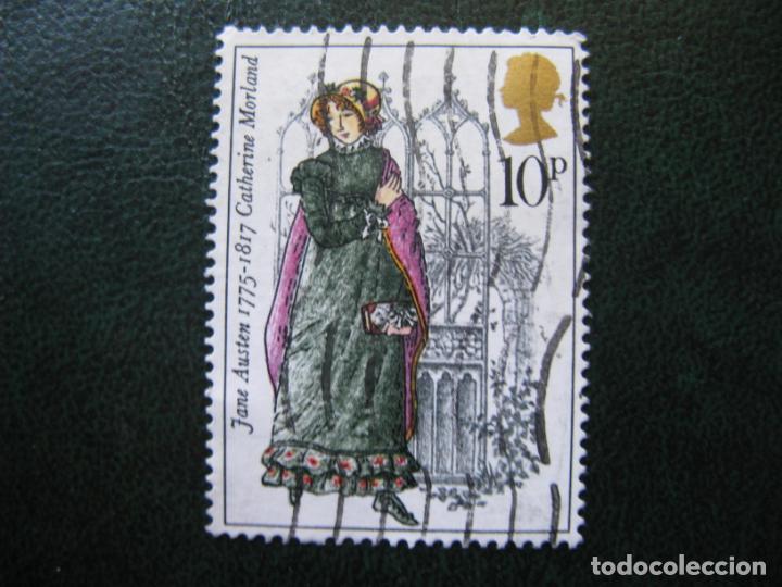 Sellos: 1975 II cent.muerte de Jane Austin - Foto 1