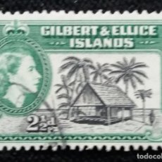 Sellos: SELLOS, COLONIAS INGLESAS, GILBERT & ELLICE ISLANDS, 2,1/2D AÑO 1956..