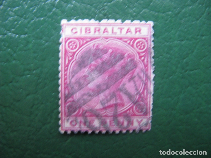 Sellos: gibraltar, Yvert 9 - Foto 1