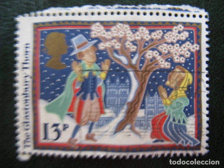 Sellos: inglaterra** sello usado - Foto 1