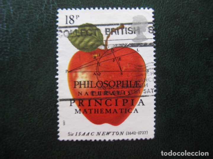 Sellos: inglaterra** isaac newton - Foto 1