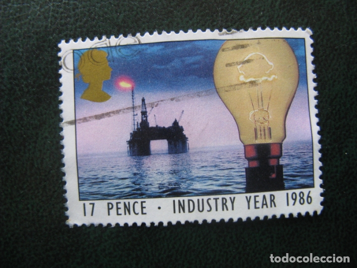Sellos: inglaterra, 1986** industria - Foto 1