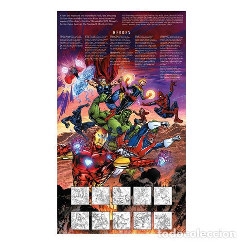Sellos: SELLOS COMICS MARVEL GRAN BRETA&Ntilde;A 2019 PACK PRESENTACION - Foto 4