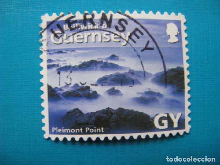 Sellos: guernsey, sello usado - Foto 1
