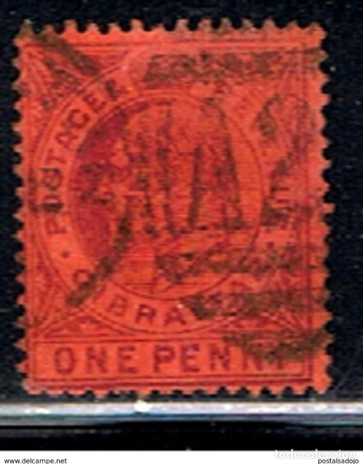 Sellos: GIBRALTAR // YVERT 48 // 1904-08 ... USADO - Foto 1