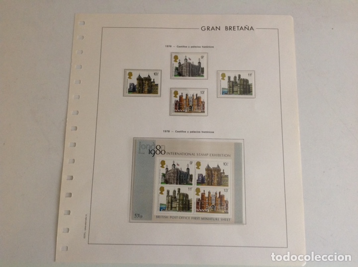 Sellos: 1978 Inglaterra hoja bloque num 1 - Foto 1