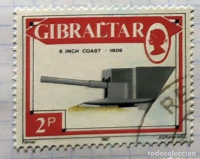 Sellos: GIBRALTAR TANQUE 1909 - Foto 1