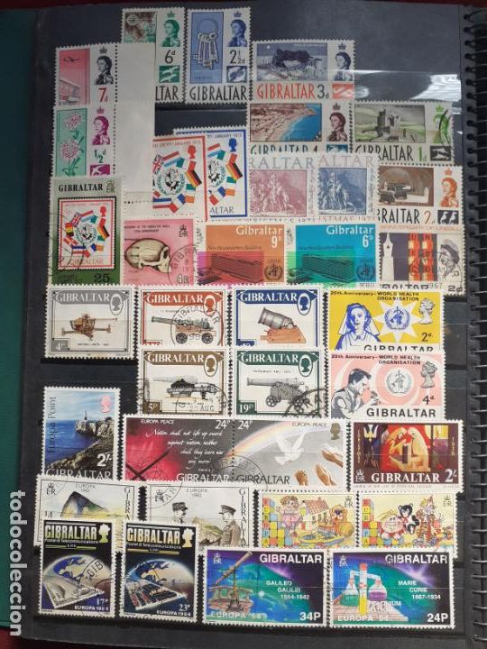 Sellos: Gibraltar. 150 sellos - Foto 2
