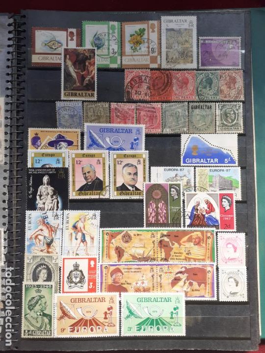 Sellos: Gibraltar. 150 sellos - Foto 3