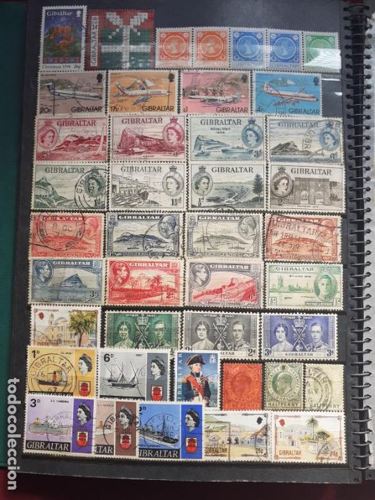 Sellos: Gibraltar. 150 sellos - Foto 4