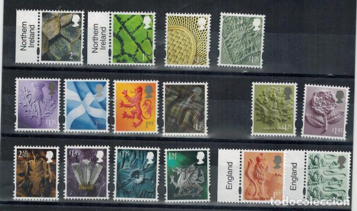 Sellos: SERIE 16 SELLOS BASICAS REGIIONALES A&Ntilde;O 2018 - Foto 1