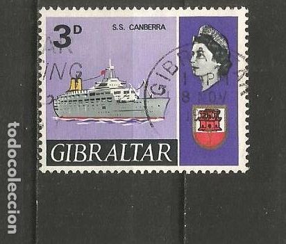 Sellos: GIBRALTAR YVERT NUM. 188 USADO - Foto 1