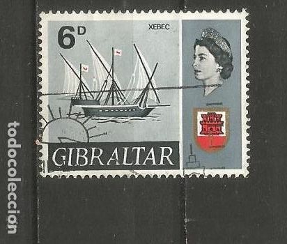 Sellos: GIBRALTAR YVERT NUM. 190 USADO - Foto 1