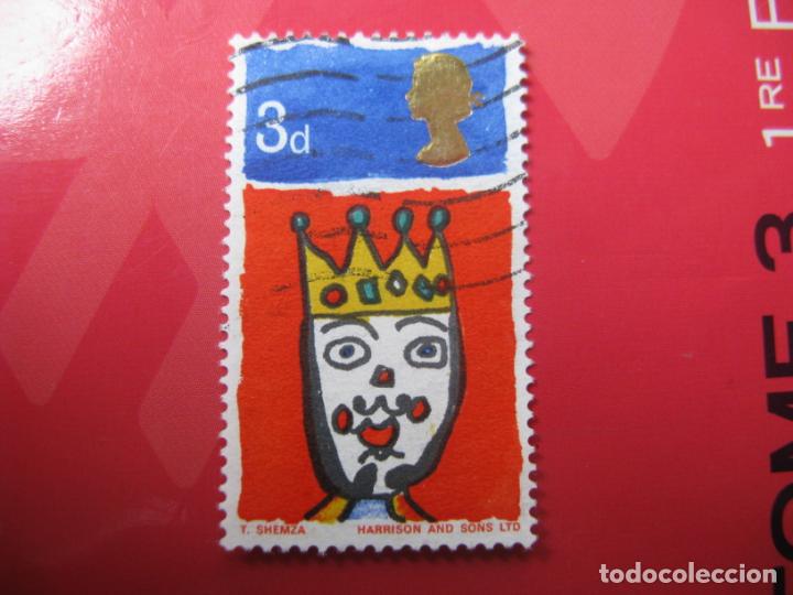 Sellos: +inglaterra, 1966, navidad, Yvert 461 - Foto 1