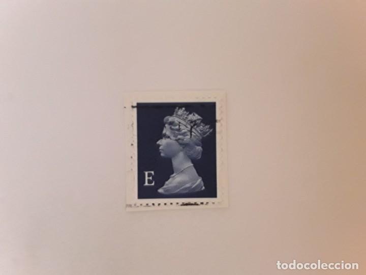 Sellos: INGLATERRA SELLO USADO CON PAPEL - Foto 1