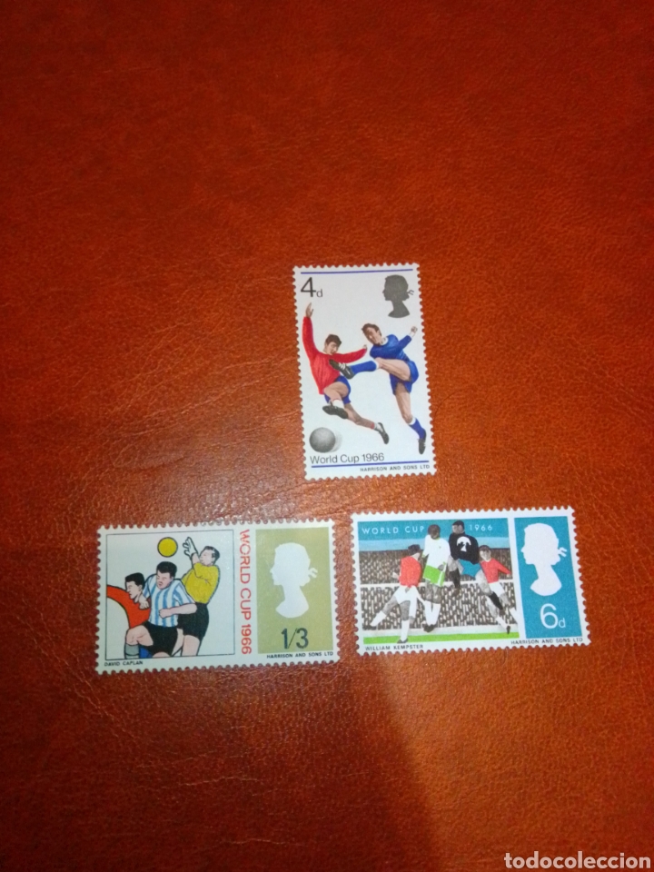 Sellos: Copa del Mundo Futbol 1966