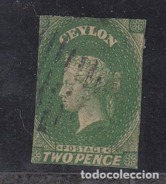 Sellos: CEYLAN colonia britanica ..2 usada - Foto 1