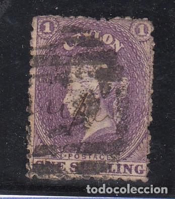 Sellos: CEYLAN colonia britanica .41 usada - Foto 1