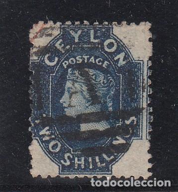 Sellos: CEYLAN colonia britanica .42 usada - Foto 1