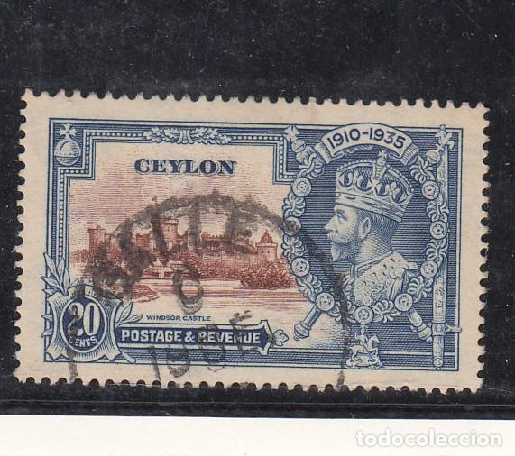 Sellos: CEYLAN colonia britanica 236 usada - Foto 1