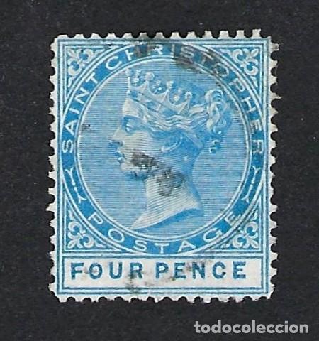 Sellos: ST CHRISTOPHER 1870 N&ordm; 8 - Foto 1