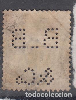 Sellos: GRAN BRETA&Ntilde;A. YVERT 48. PERFORADO B.B. & C&ordm;. - Foto 2
