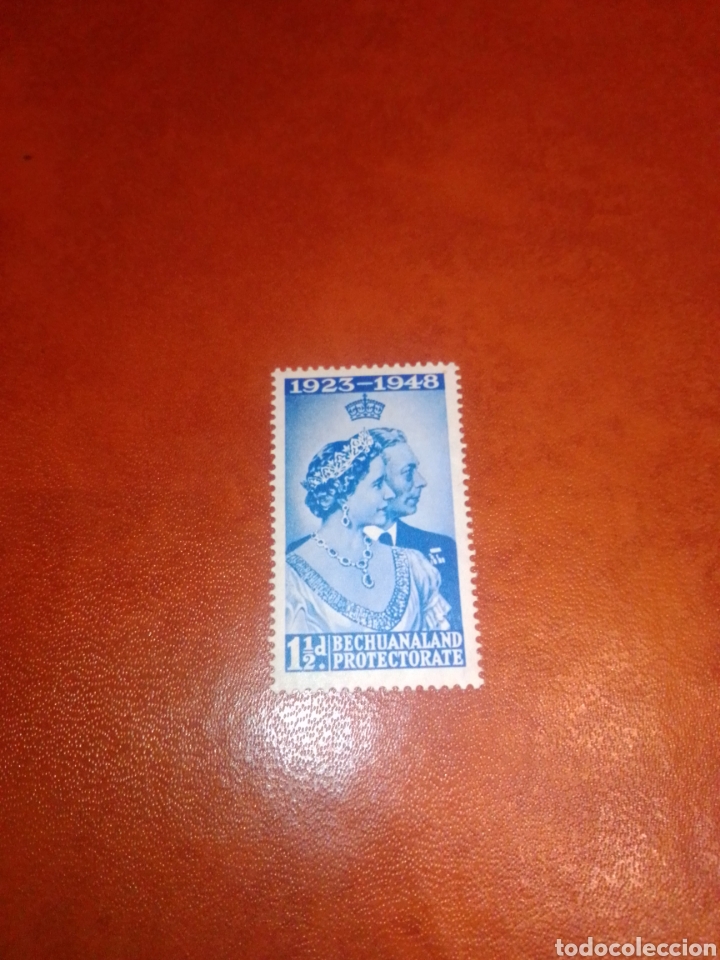Sellos: 1948 Boda Jorge VI Bechuanalandia