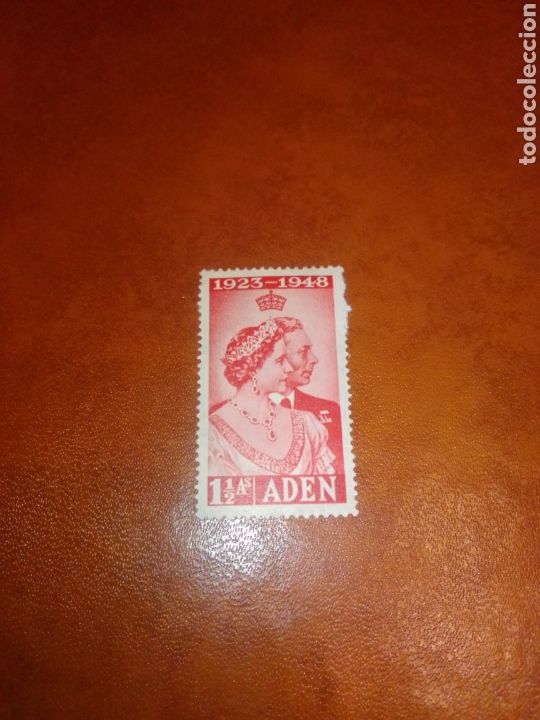 Sellos: 1948 Boda Jorge VI Aden
