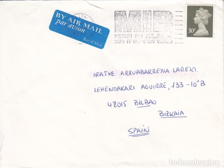 Sellos: CORREO AEREO: INGLATERRA 1998 - Foto 1
