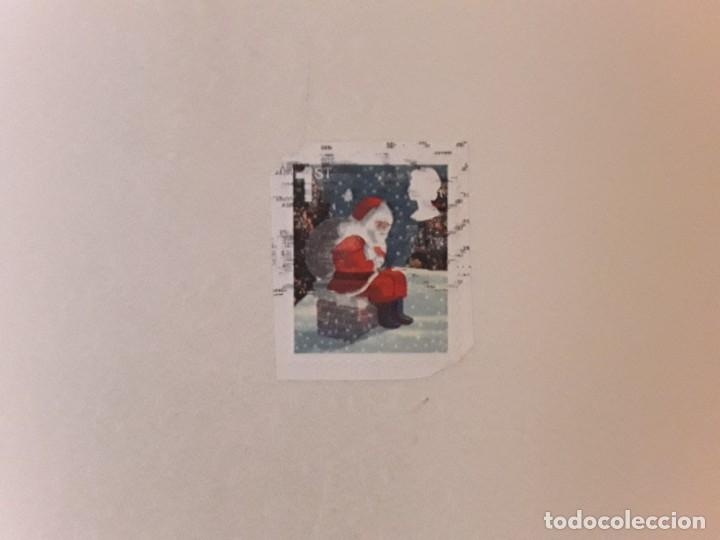 Sellos: INGLATERRA SELLO USADO CON PAPEL - Foto 1